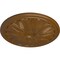 Ekena Millwork Bordeaux Ceiling Medallion (Fits Canopies up to 3 1/4"), 22 5/8"OD x 1 3/4"P, Smokey Topaz CM22BOSTF - alternate 4